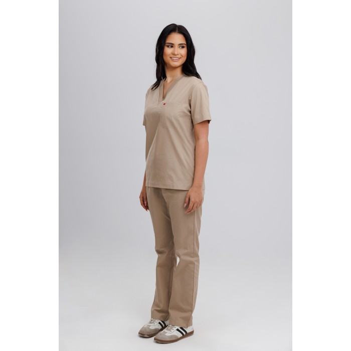 Scrub Suit No pockets Kaki